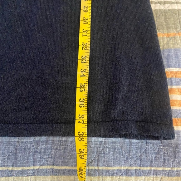 NWT Talbots Navy and Pink Sweater Dress Petite Medium - Picture 8 of 9